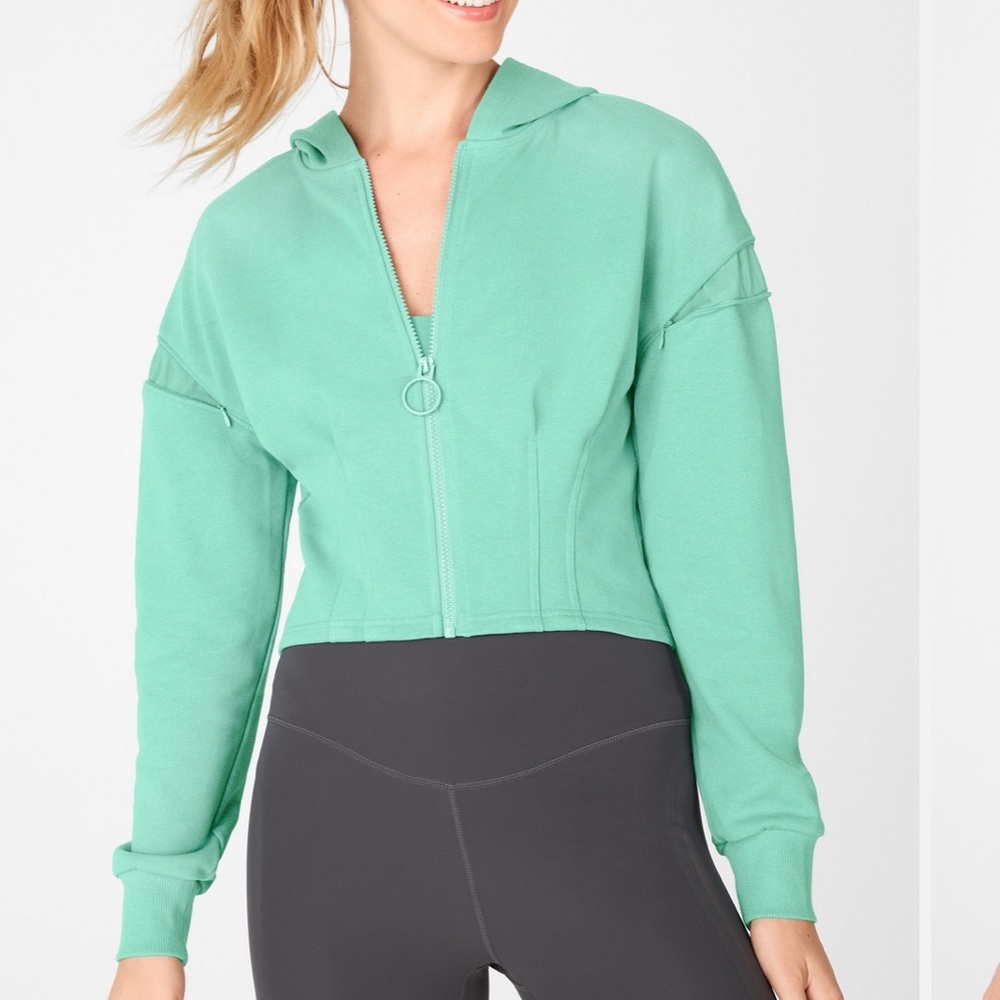 ✨2/$75 ✨ Fabletics Dakota zipped up hoodie